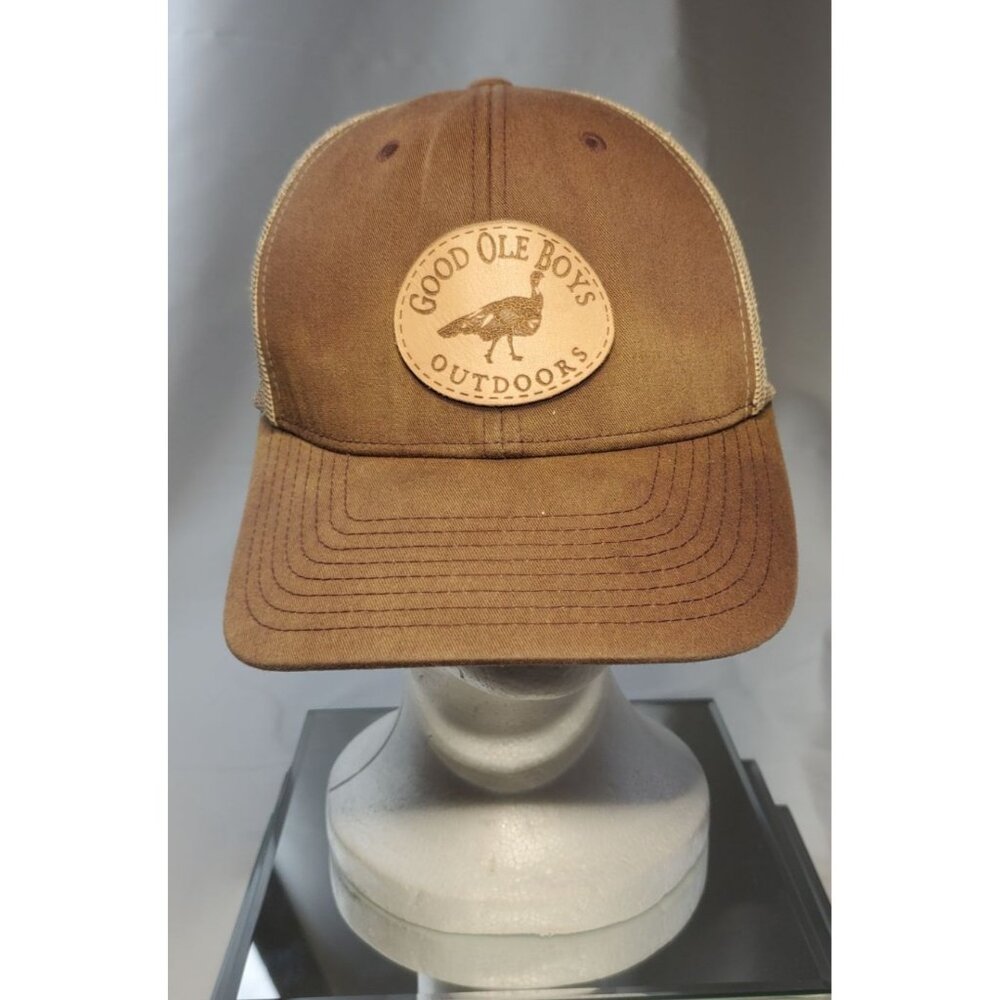 The Classics Good Ole Boys Outdoors Cap Hat Mesh Brown Snapback Adjustable